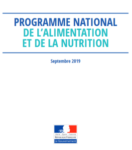 Programme national de l’alimentation et de la nutrition (PNAN) 2019-2023