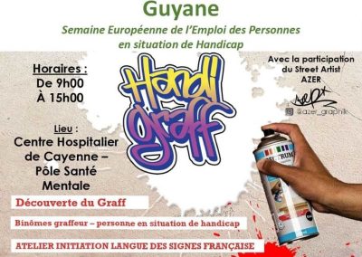 Evénement HandiGraff Guyane – 2ème édition