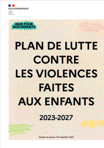 Plan de lutte contre les violences faites aux enfants 2023-2027
