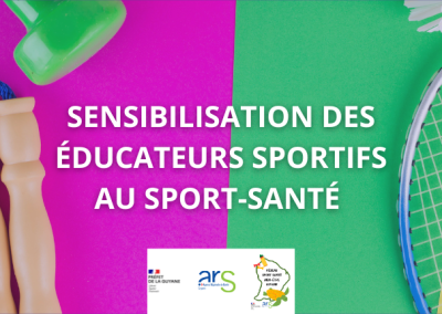 Sensibilisation des éducateurs sportifs au Sport-Santé