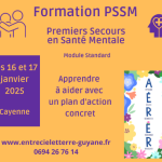 Formation PSSM Module standard – janvier 2025 à Cayenne