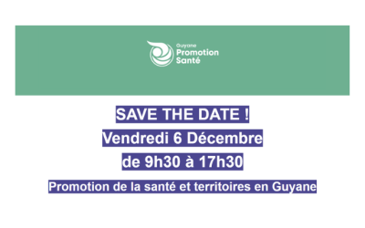 SAVE THE DATE ! Séminaire annuel de GPS : Territoires et promotion de la santé